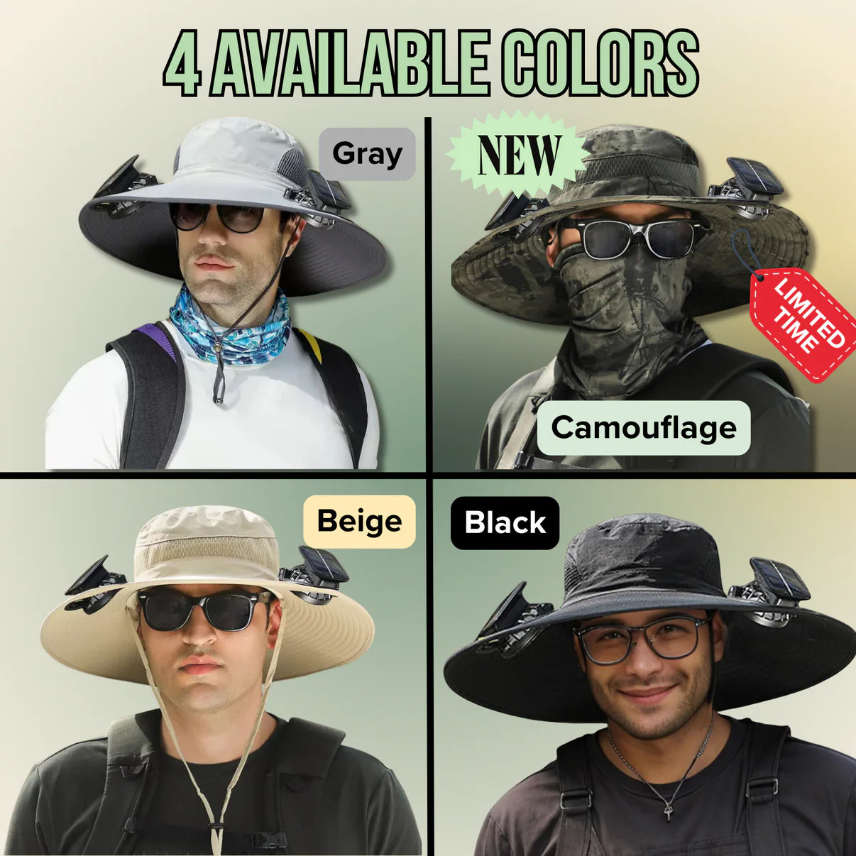 GETSUURE® - Solar Cooling Hat